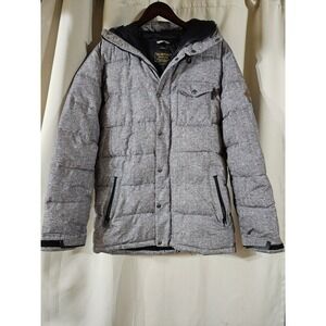 Burton DryrideHerringbone Colorway  Hooded Puffer Jacket Mens Size Small Skiing